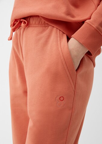 Effilé Pantalon s.Oliver en orange