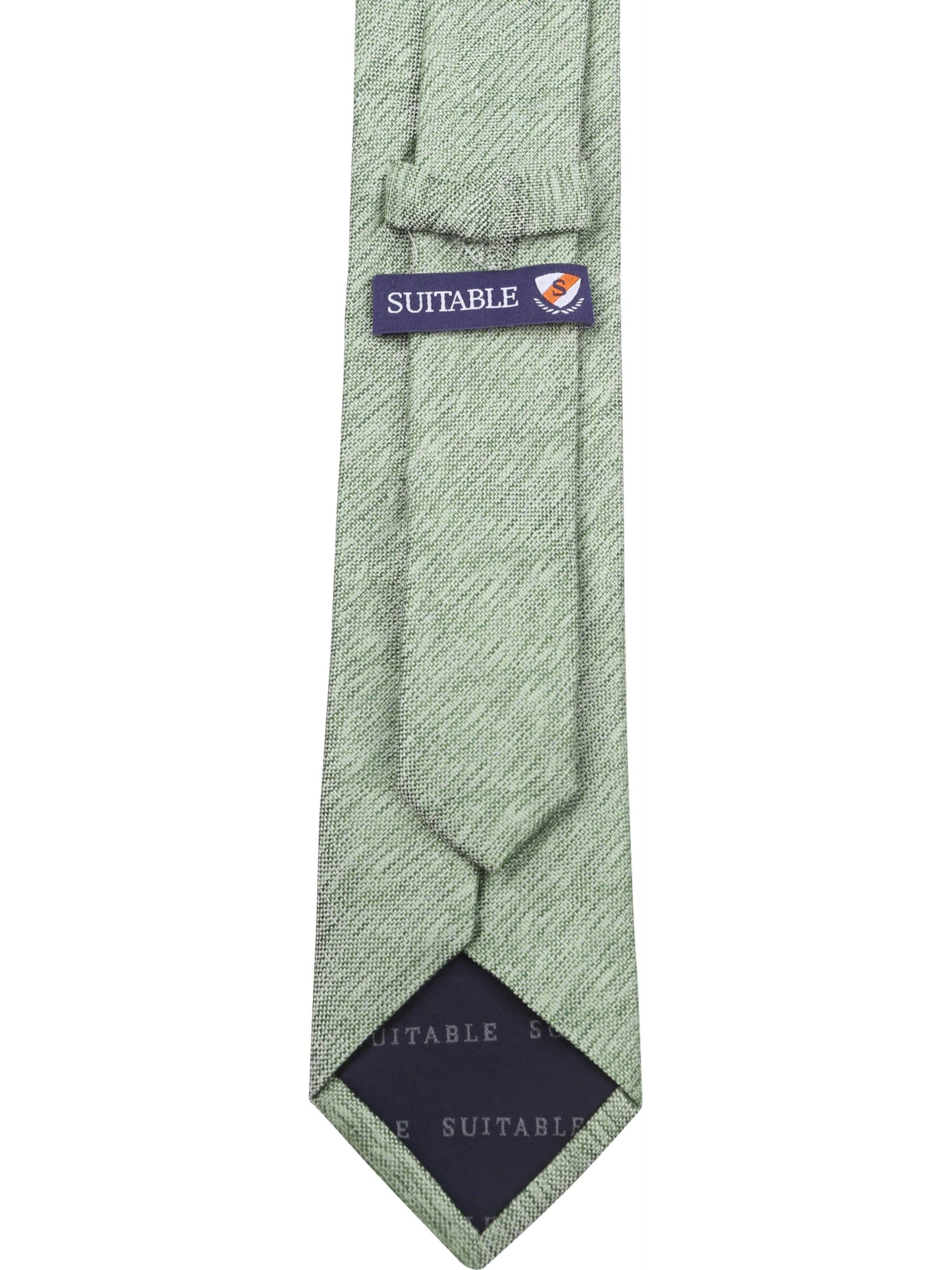 Suitable Tie in Green