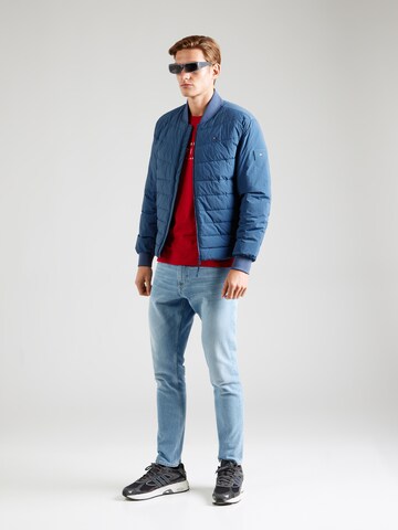 TOMMY HILFIGER Демисезонная куртка в Синий
