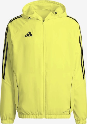 ADIDAS PERFORMANCE Training jacket 'Tiro 24' in Yellow: front