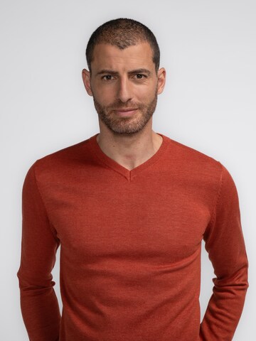 Petrol Industries Sweater in Orange