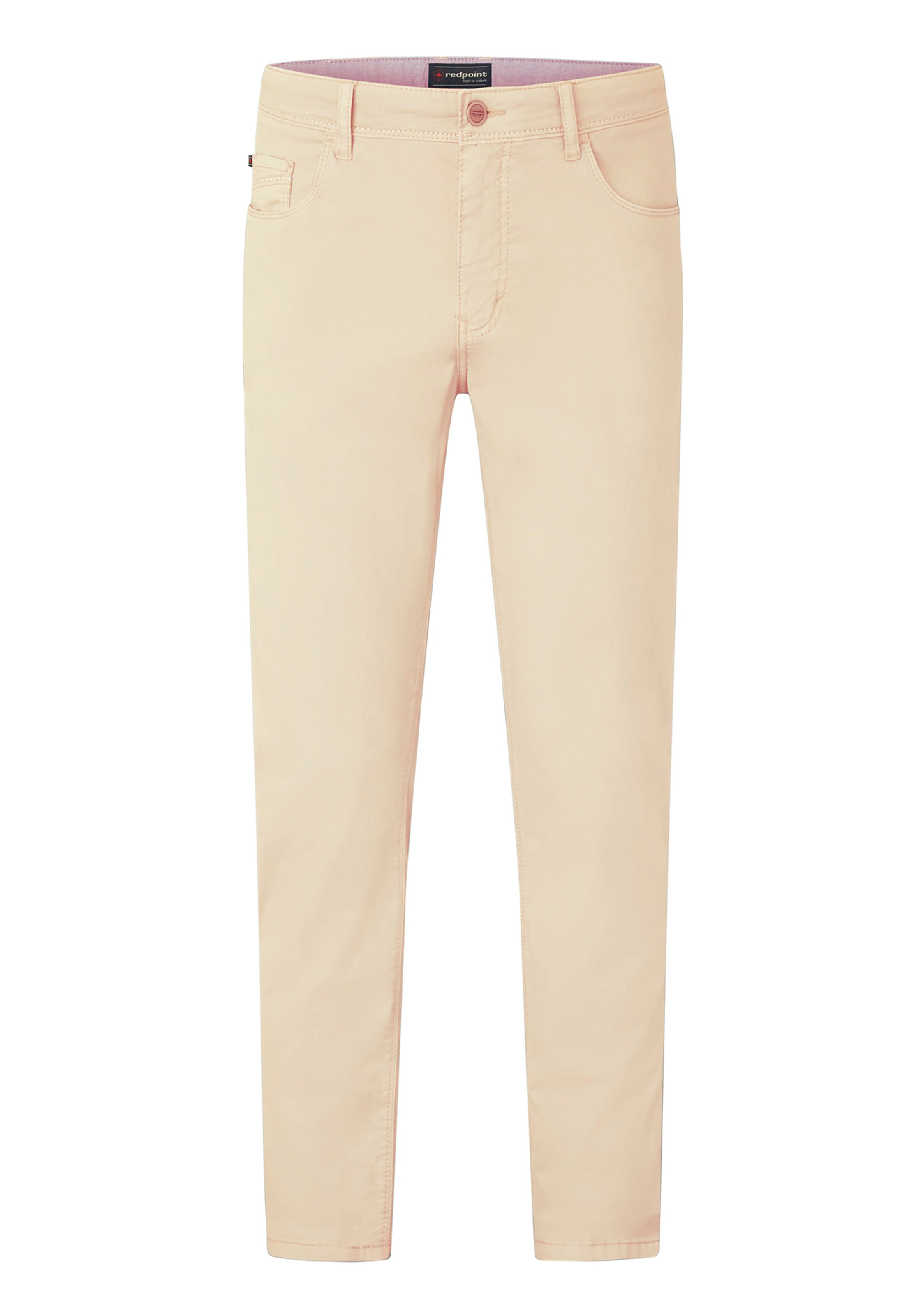 REDPOINT Regular Pants in Beige: front