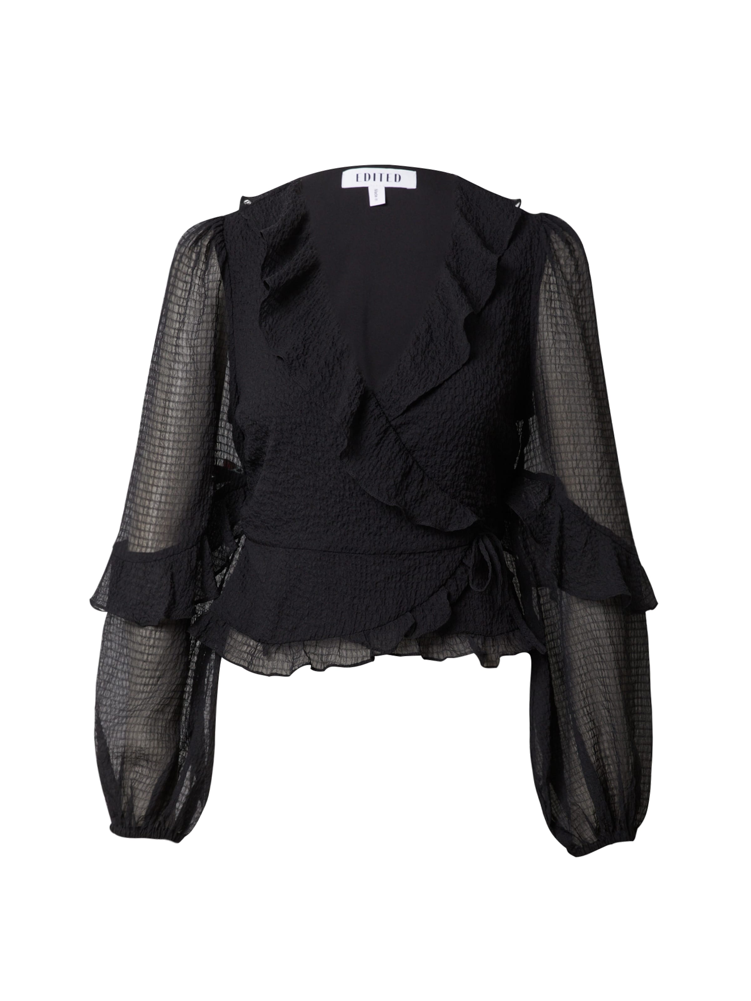 EDITED Blouse 'Sumi' in Black: front