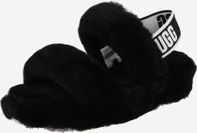 UGG Сандали 'Oh Yeah' в черно / бяло, Преглед на продукта