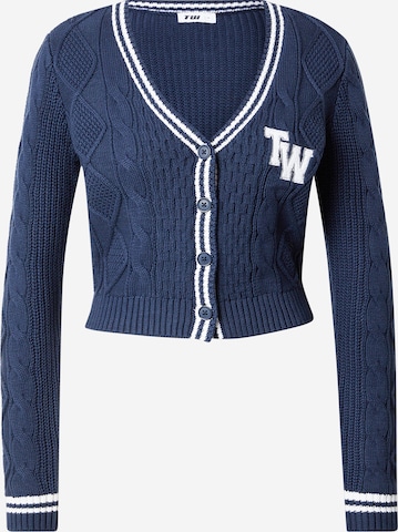 Tally Weijl Neuletakki värissä sininen: etupuoli