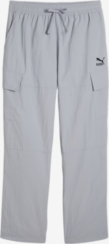 PUMA Loose fit Workout Pants in Grey: front