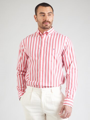 GANT Средняя посадка Рубашка 'CLASSIC' в Красный: спереди