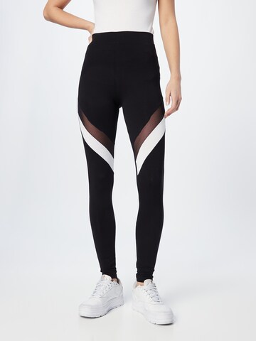 ABOUT YOU Skinny Leggings 'Sina' in Schwarz: predná strana