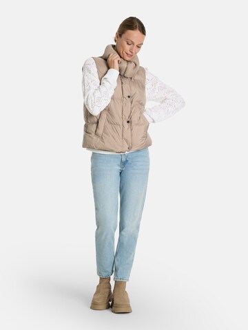 LIEBLINGSSTÜCK Vest 'Baton' in Beige