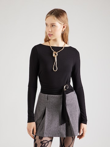 ABOUT YOU Тениска 'Felice' в черно: отпред