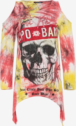 CIPO & BAXX Shirt in Gemengde kleuren: voorkant