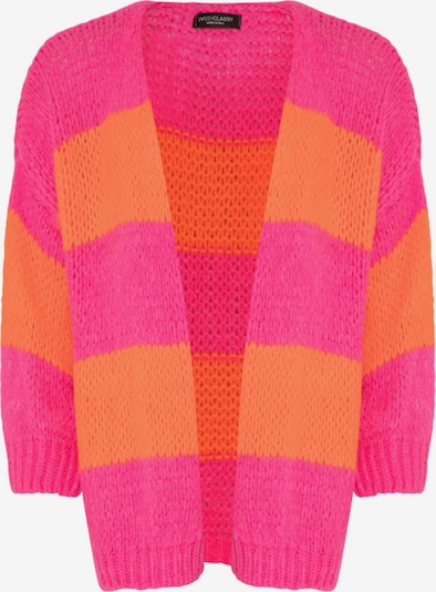 SASSYCLASSY Oversized cardigan in Neon orange / Neon pink, Item view