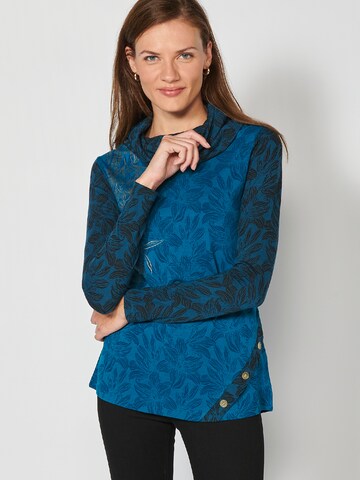 KOROSHI Shirt in Blauw