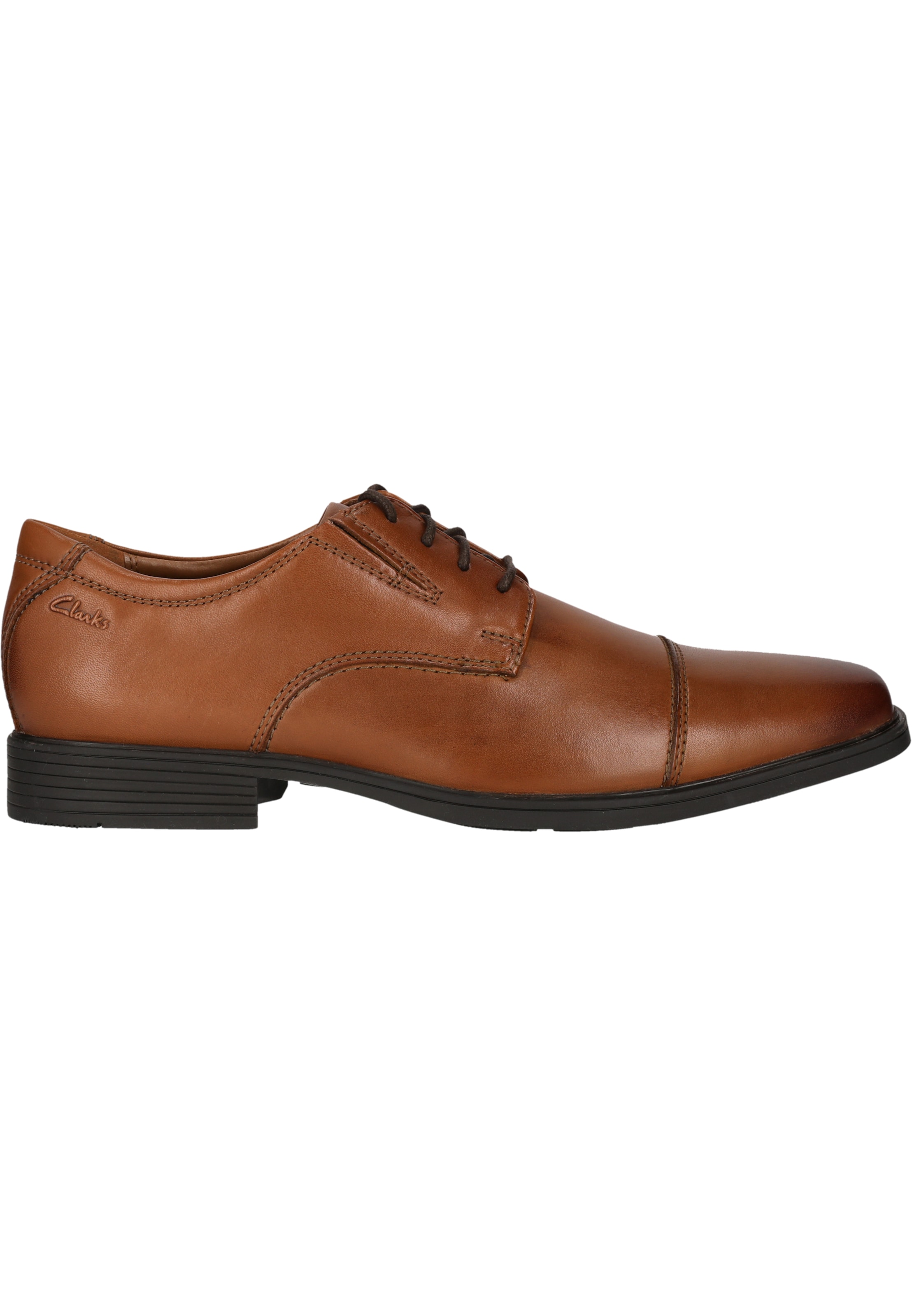 CLARKS Lace-up shoe 'Tilden Cap' in Brown
