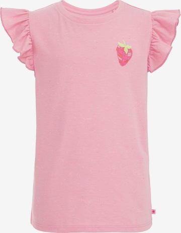 WE Fashion T-shirt i rosa: framsida