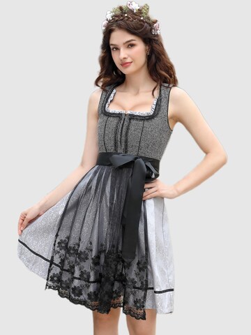 Yesfashion Dirndl‌‌‌‌‌‌‌‌ in Grau