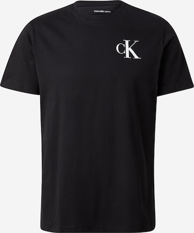 Marškinėliai iš Calvin Klein Jeans, spalva – juoda / balta, Prekių apžvalga