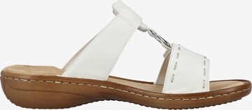 Rieker Mules in White