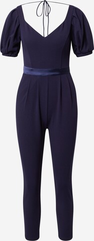 Skirt & Stiletto Jumpsuit in Blauw: voorkant