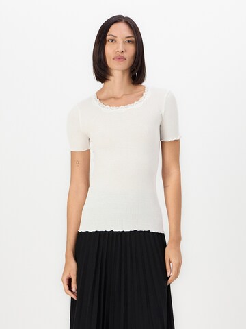 rosemunde T-Shirt 'Beatha' in Weiß: Vorderseite