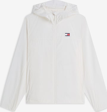 Tommy Jeans Tussenjas in Wit: voorkant