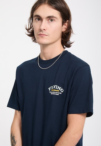 Volcom T-Shirt 'FLYING MACHINE ' in Blau