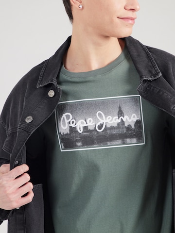 Pepe Jeans T-Shirt 'EMMETT' in Grün