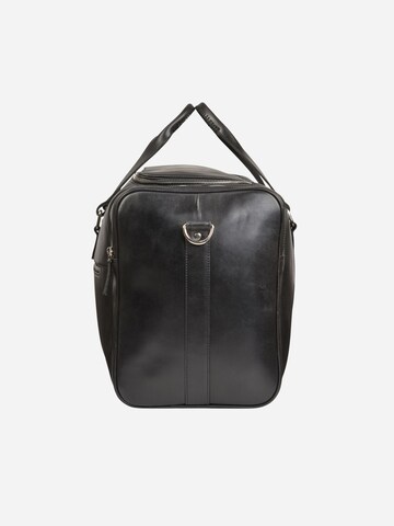 NEGOTIA Leather Weekender 'Alpha' in Black