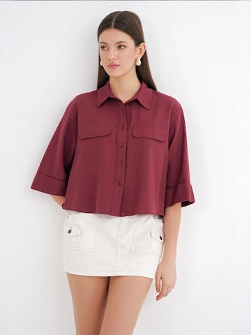 MixRay Blouse in Red