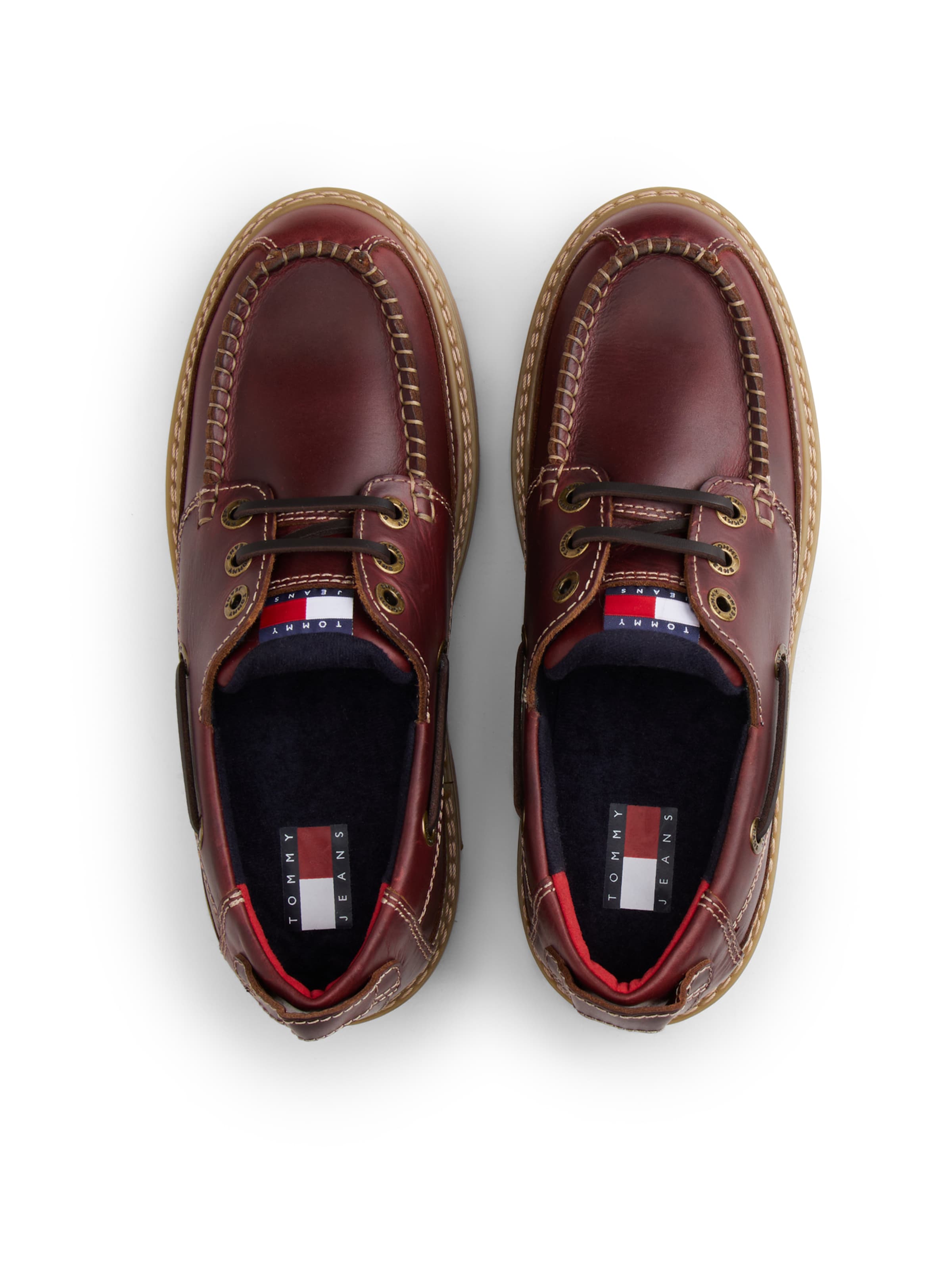 Tommy Jeans Nöörking 'ARCHIVE '01', värv pruun