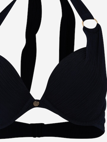 Hunkemöller Triangel Bikinitop 'Maldives' in Blauw