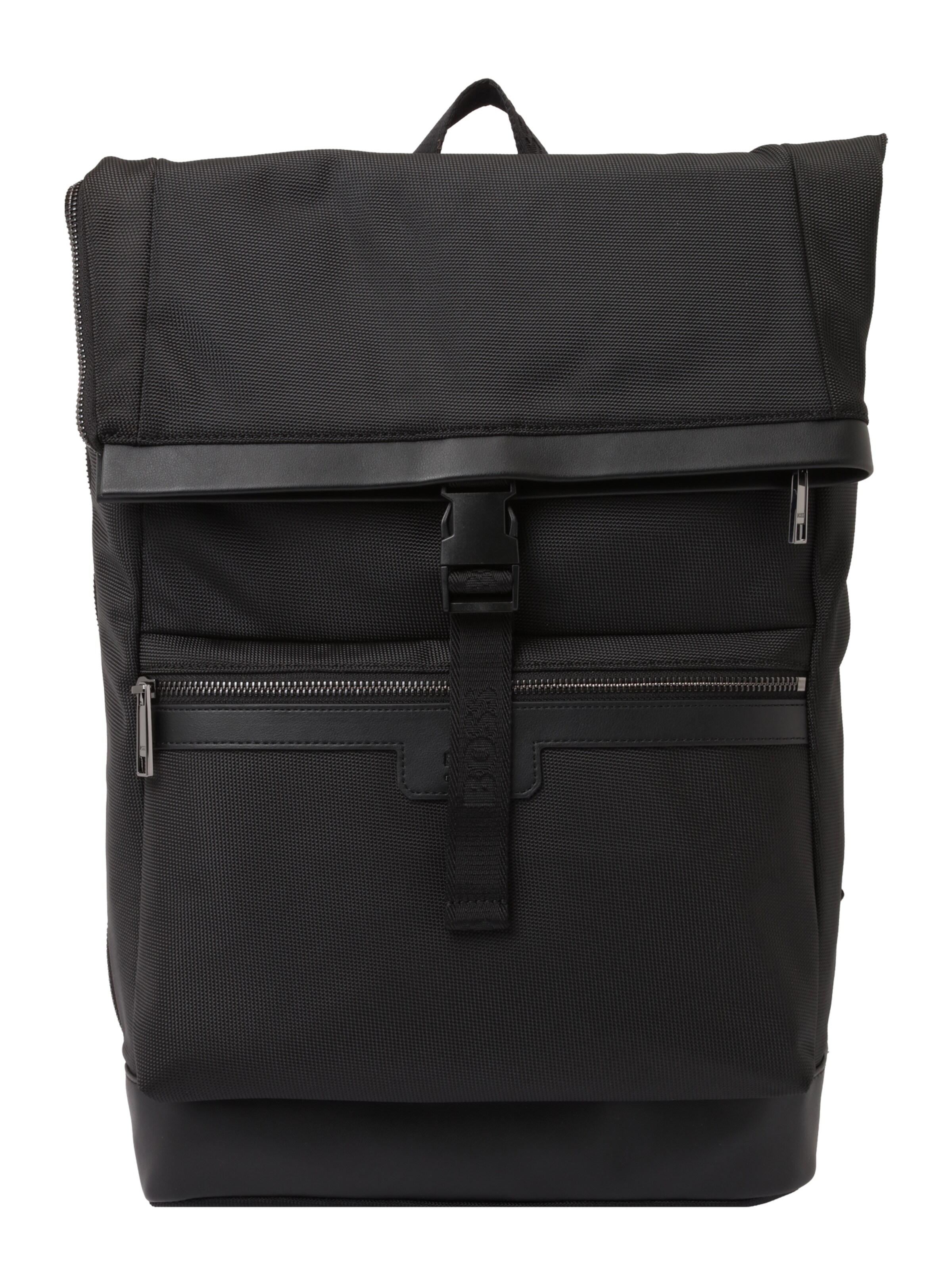 BOSS Рюкзак 'Ray_N_Roll' в Черный: спереди