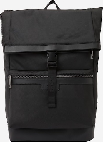 juoda BOSS Kuprinė 'Ray_N_Roll': priekis