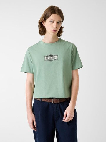 GUESS T-Shirt in Grün: Vorderseite