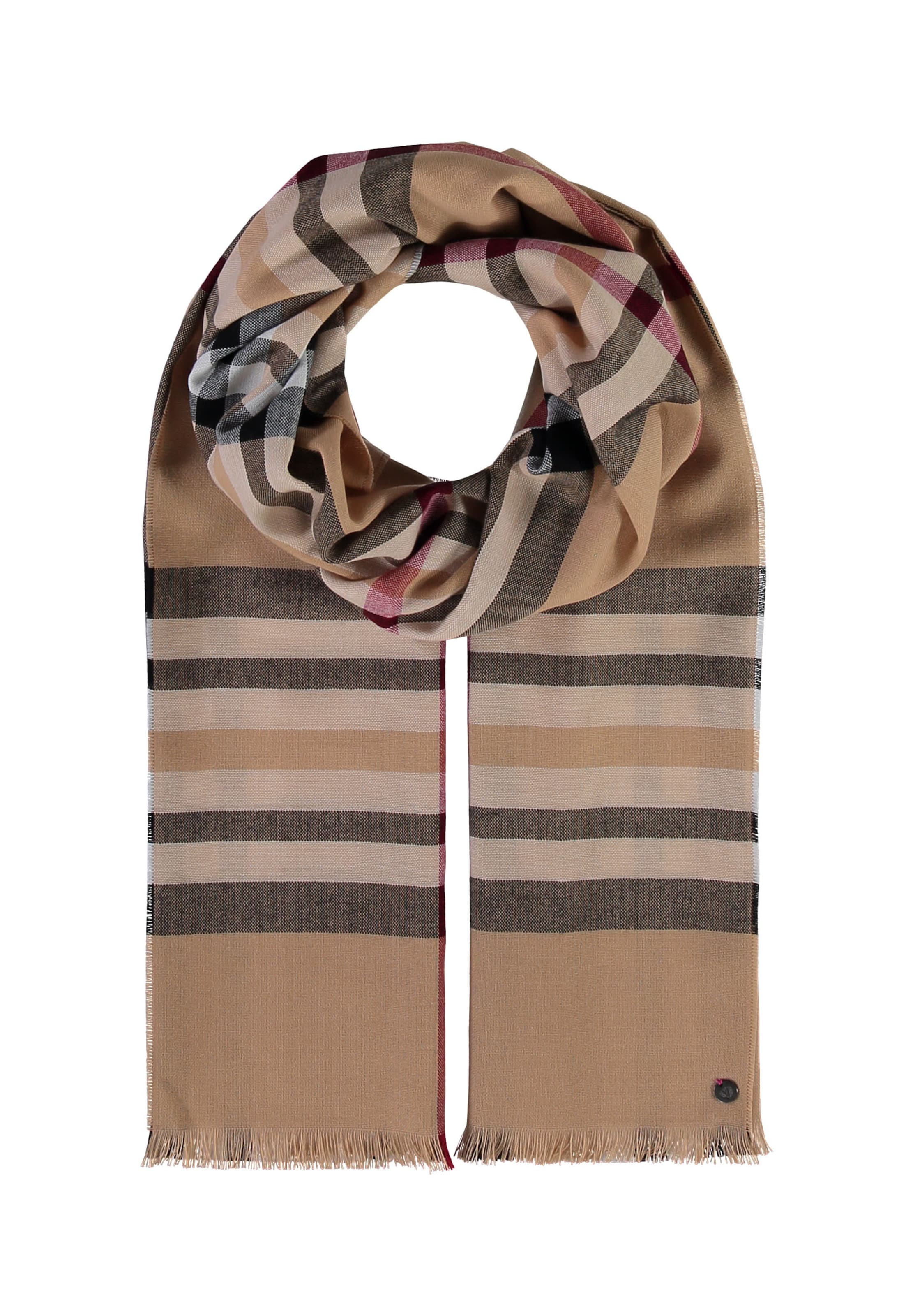 FRAAS Schal in Braun: Vorderseite