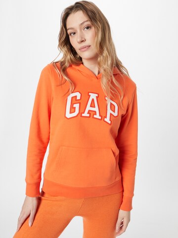 Gap Tall Sweatshirt in Orange: front