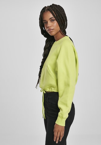 Urban Classics Sweatshirt i gul