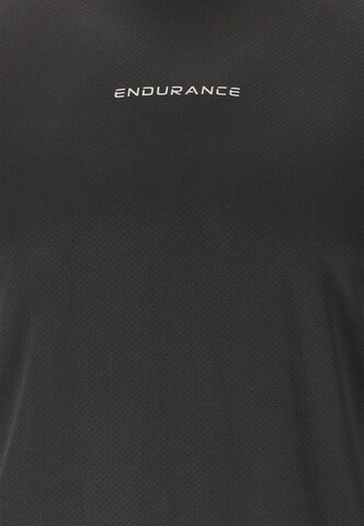 ENDURANCE Functioneel shirt 'Loker' in Zwart