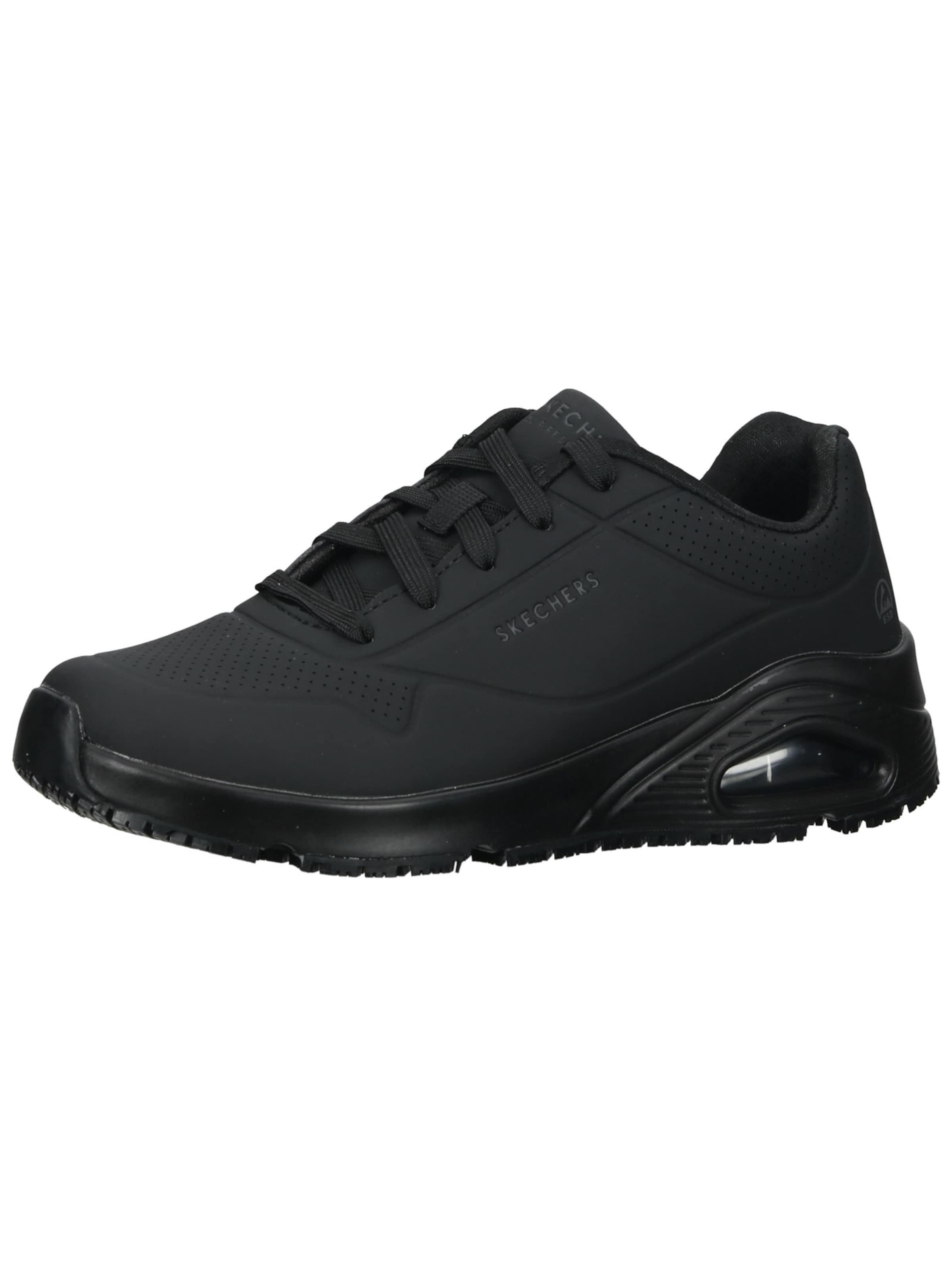 SKECHERS Sneakers laag in Zwart: voorkant