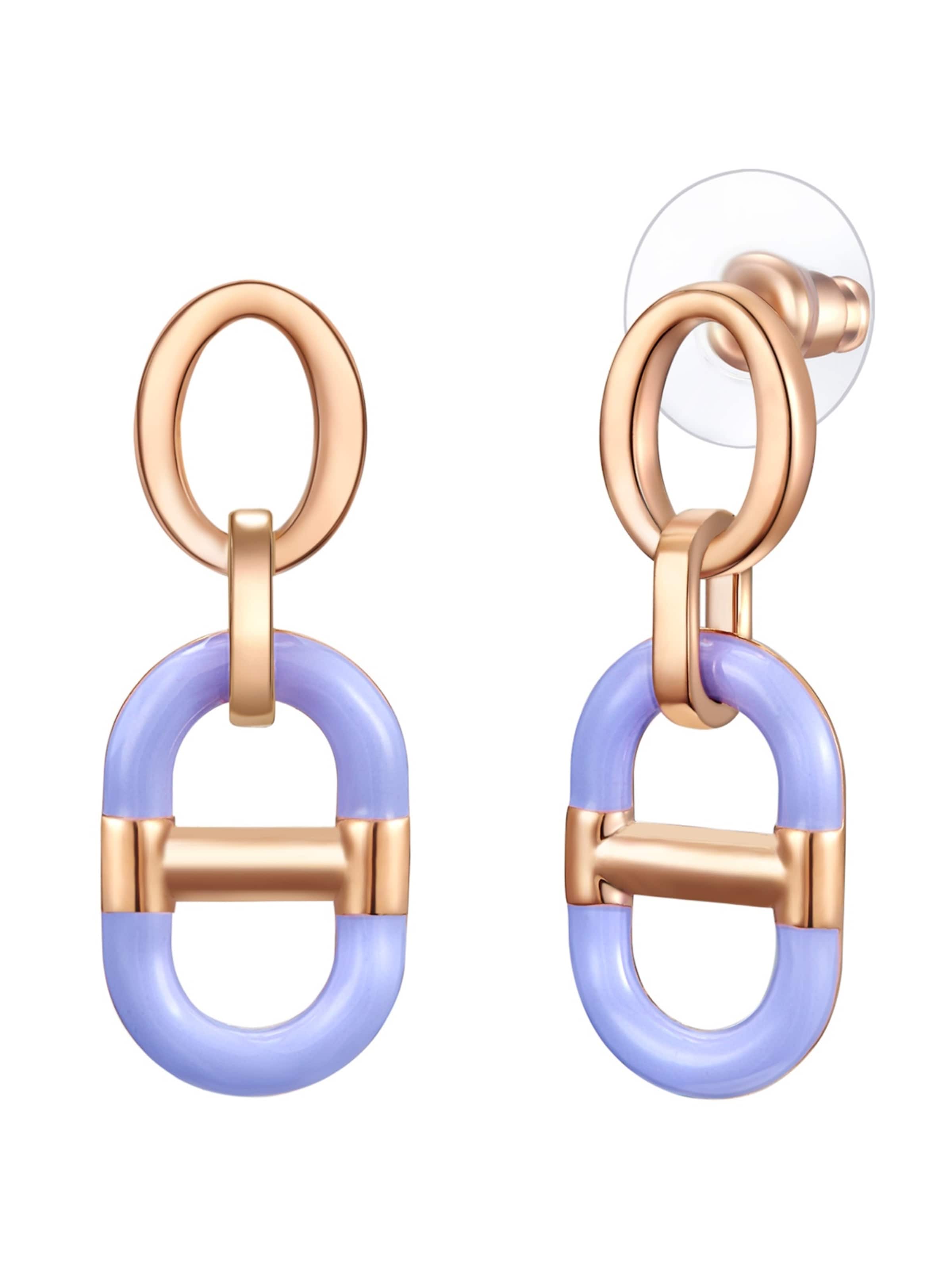 Orecchini di Lulu & Jane in oro: frontale