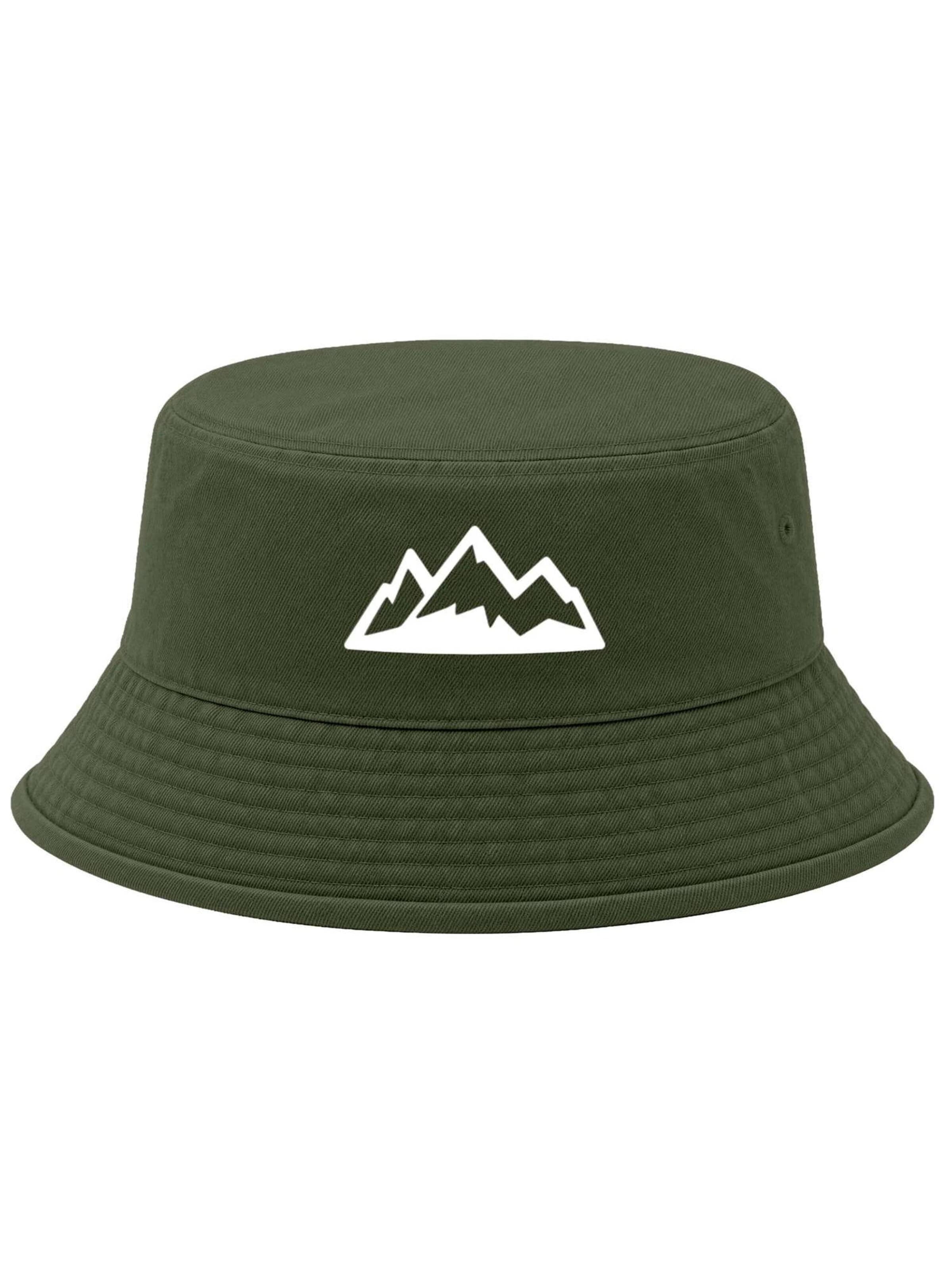 Neverless Hat 'Mountain' in Green: front