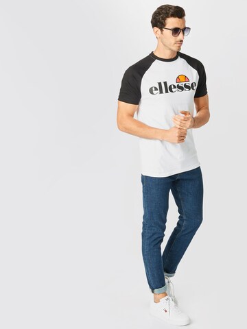 ELLESSE T-Shirt 'Corp' in Weiß
