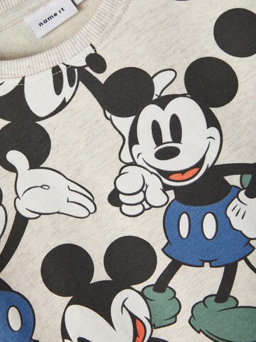 NAME ITSweater majica 'Daf Mickey' - bež boja