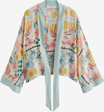 Kimono Next en blanc : devant