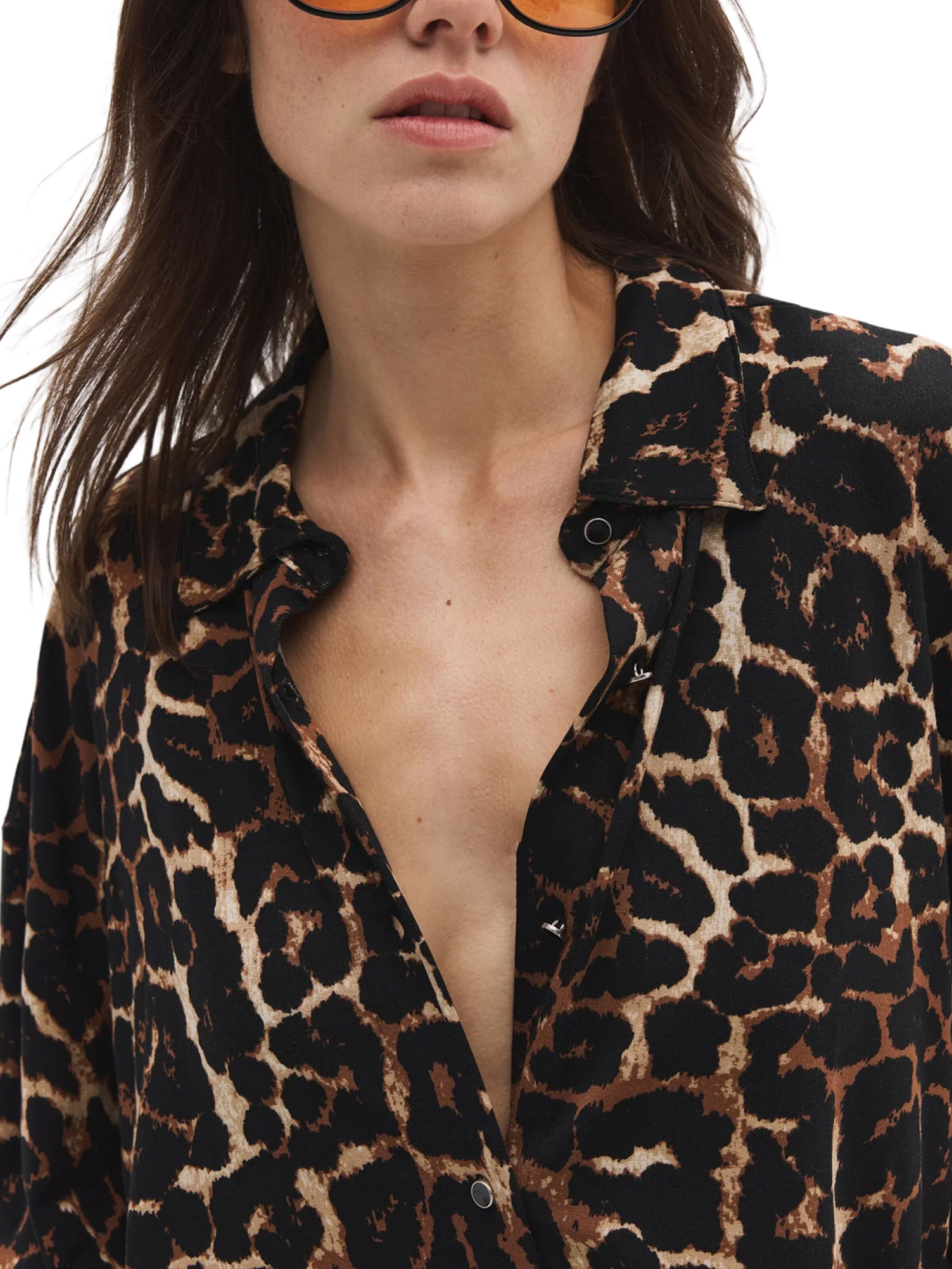 No Matter What Blouse in Brown