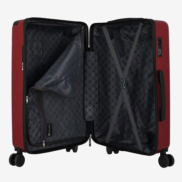 PIERRE CARDIN Suitcase Set in Red