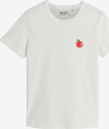 balts Next T-Krekls 'Essential': no priekšpuses