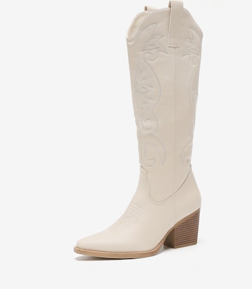 Bottes de cowboy Salinyang en vert : devant