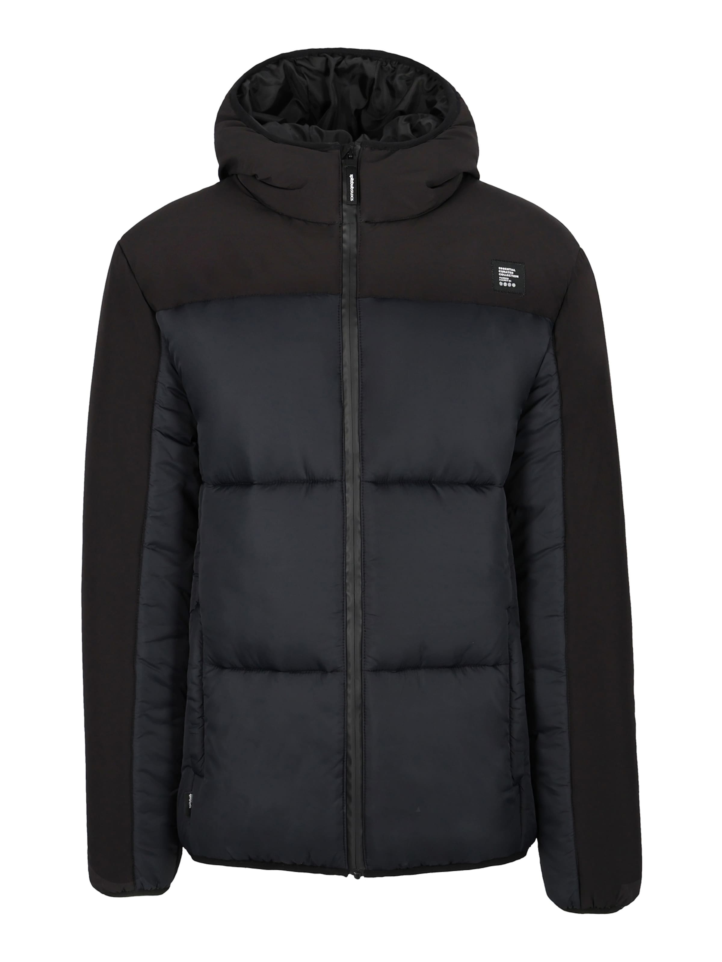 SPITZBUB Winterjacke in Schwarz: Vorderseite