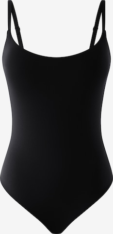 ETAM Body 'Pure Soft' in Zwart: voorkant